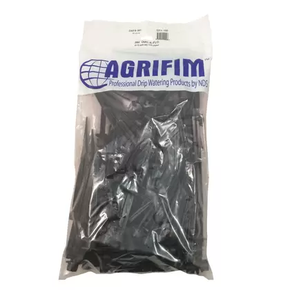 NDS Drip Emitter, Barb 0 To 10 Gpm Black Adjustable W/6" Stake 360° 8-Stream | DAFS 360