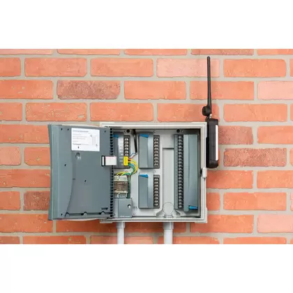8 Stations Outdoor Modular 35 cm x 13 cm x 30 cm Plastic HCC Series Base Controller | HTRHCC800PL