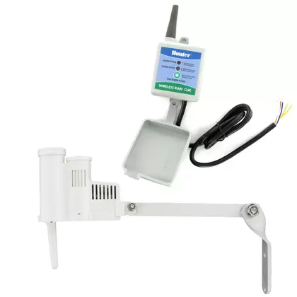 Hunter Sensor and Receiver, 24 VAC Input Polycarbonate WR-CLIK Series Wireless | WRCLIK