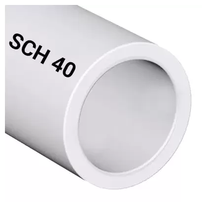 3/4" x 20' Sch. 40 Bell End PVC Pipe