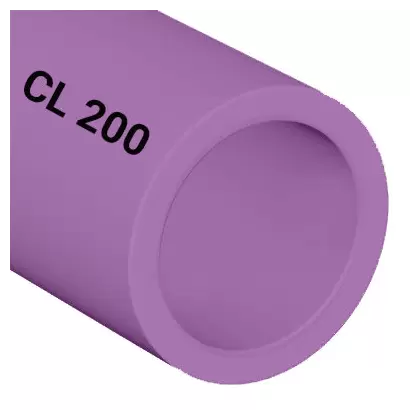 1-1/2" x 20' Class 200 Purple Bell End PVC Pipe | 1-1/2" SDR 21/PR 200 PURPLE