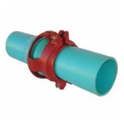 8" Pipe x Pipe Restraint 10 to 12 mil Epoxy Coated Ductile Iron LPP Series Joint Restraint | LEMLPP800