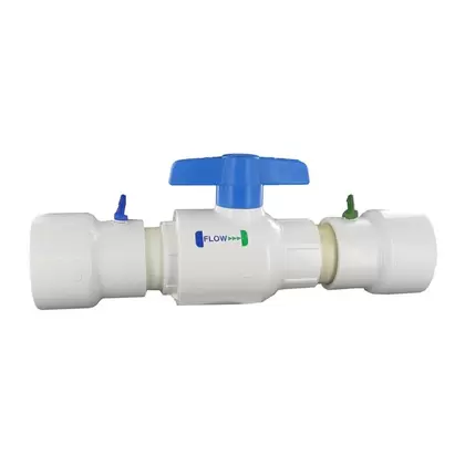 EZ-Flo Coupling Connection with Ball Valve 2-1/2" | EZGCBV250
