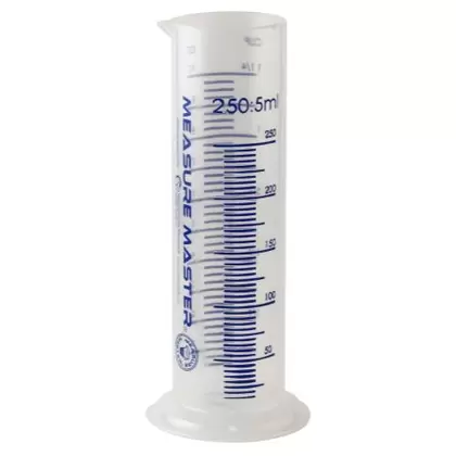 Measure Master Graduated Cylinder 250 ml / 10 oz (40/Cs)