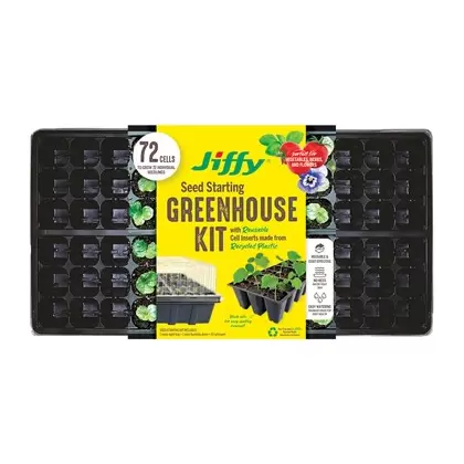 Jiffy Seed Starter Greenhouse 72 SuperThrive