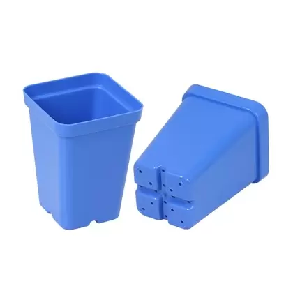 SunPack 2.5" Square Pot, Blue