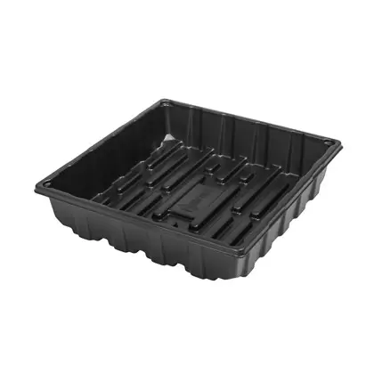 SunPack Extra Strength Tray 10"x10" I.D. Black