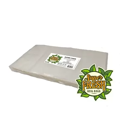 Super Fresh 100pk 11.5" x 22" 4.5mil Vacuum Seal Bags Clear 6PK/CS