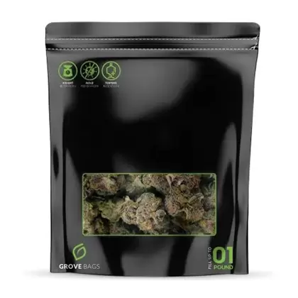 GRB 100pc Grovebag Original Pound Pouch 14" x 18.5" + 8" OBG (gusset)