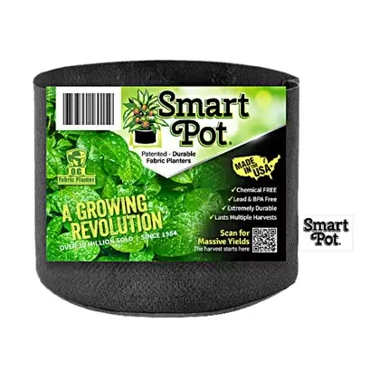 Smart Pot 2gal Black Bulk Box