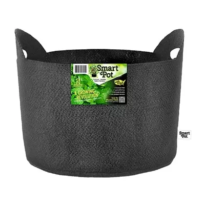 Smart Pot 10gal Black w/ Handles Bulk Box