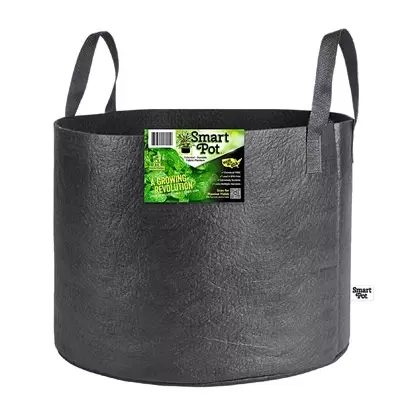 Smart Pot 15gal Black w/ Handles Bulk Box