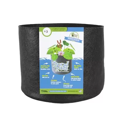 Smart Pot Pond Pot 5gal Black