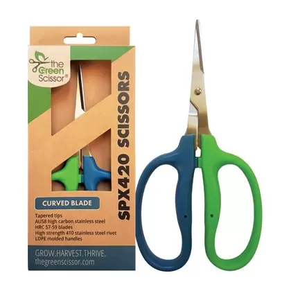 Green Scissor SPX420 Scissors - Curved