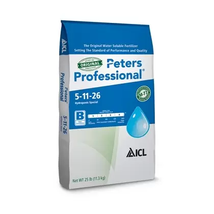 ICL Peters 5-11-26 Hydroponic 25Lb (80/Pl)