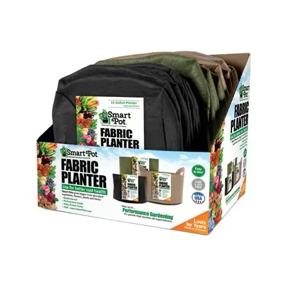 Smart Pot 12pc 15gal Potato & Squash - 3 Color Assortment w/Display Box