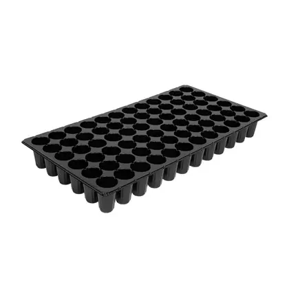 SunPack 72 Cell Round Insert Black - Fits Standard 10"x20" Trays