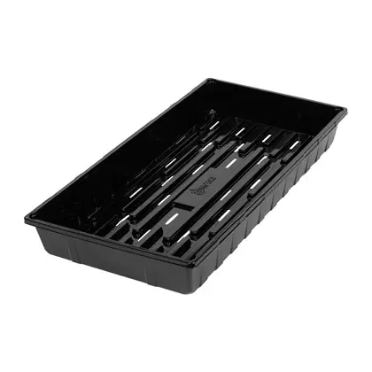 SunPack 10"x20" Extra Strength Tray I.D. Black w/Holes