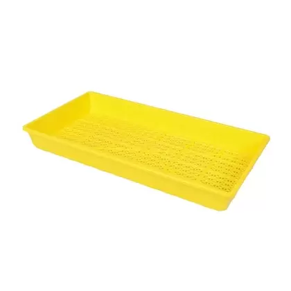 SunPack 1020 Heavy Duty Mesh Tray, Yellow 2.3"