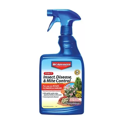 BioAdvanced 24oz 3-In-1 Insect Disease & Mite Control RTU (Keywords: Bayer )