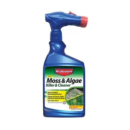 BioAdvanced 32oz 2-In-1 Moss & Algae Killer RTS (Keywords: Bayer )