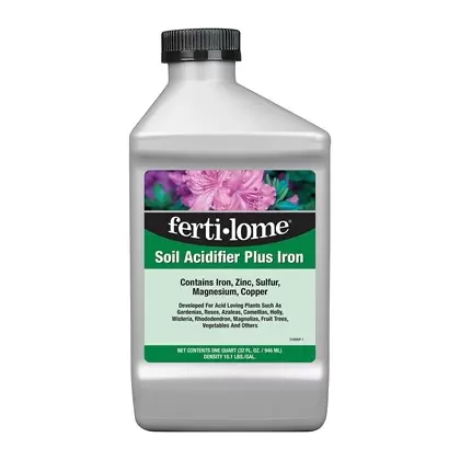 Fertilome 32oz Soil Acidifier Plus Iron