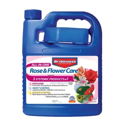 BioAdvanced .5gal All-In-One Rose & Flower Care Concentrate (Keywords: Bayer )