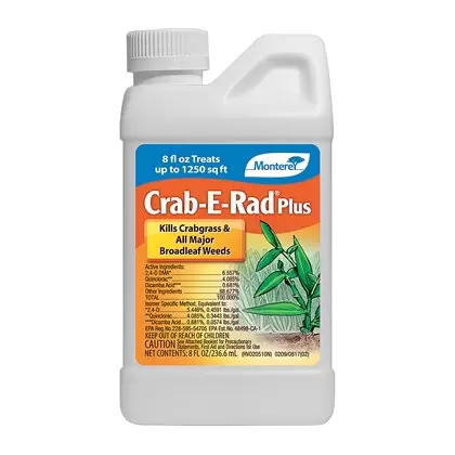 Monterey 8oz Crab-E-Rad Plus Crabgrass Control