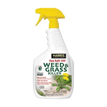 Harris 32oz Sea Salt Weed & Grass Killer CA ok