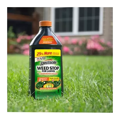 Spectracide 40oz Concentrate Weed Stop Lawns Plus Crabgrass Killer