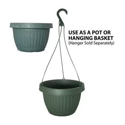 Grower Select 10.50 Combo Pot With Dish Green 50/CS 40CS/PL