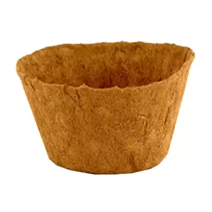 Gardener Select 12" Round Coco Liner for Plaid Hanging Basket