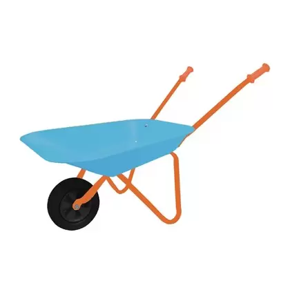 Gardener Select Kids Poly Wheelbarrow with Steel Handle