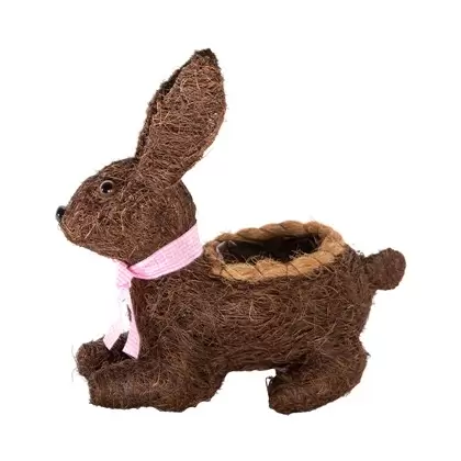 Gardener Select 6" Large Straw Rabbit Topiary 6/CS