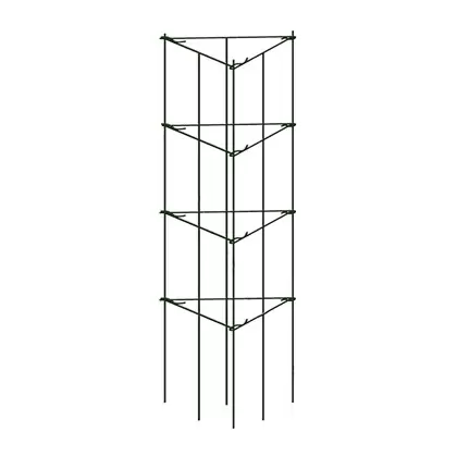 Gardener Select 33"x12" Triangle Folding Tomato Cage Green