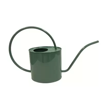 Gardener Select 2L Oval Watering Can Green L16.9"xW4.3"xH9.8" Indoor