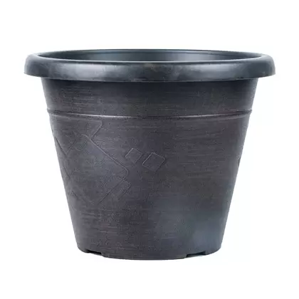 Grower Select 12.00 Beth Pot Red Wash 11.5 Liter 3.04gal 24/CS - 13.11in OD x 10.24in H