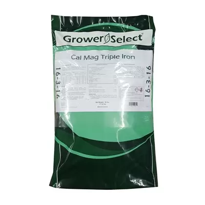 Grower Select 16-3-16 Cal-Mag Triple Iron 25lb (80/PL)