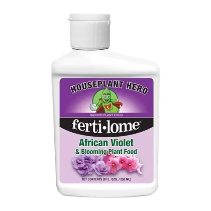 Fertilome 8oz African Violet & Blooming Plant Food 8-10-8