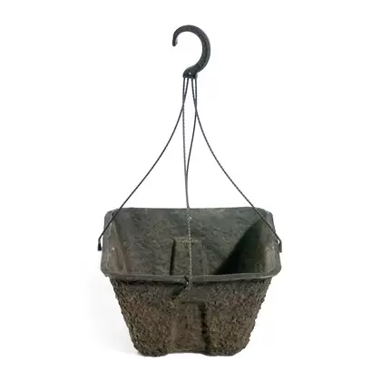 WP 12.00 SQ BSKT 2.8GL WITH EYELET 22/CS 36CS/PL HANGERS NOT INCLUDED