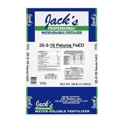 Jacks Prof Petunia FeED 20-3-19 25Lb (80/Pl)