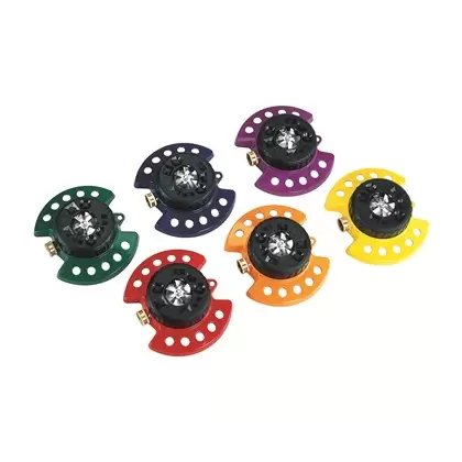 Dramm Colorstorm 9 Pattern Turret Sprinkler Assorted Colors