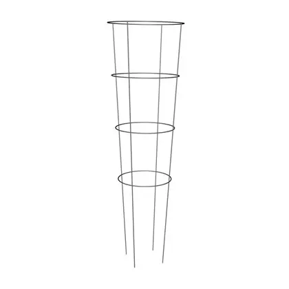 Panacea 54" 4 Leg 4 Ring Galvanized Tomato Cage