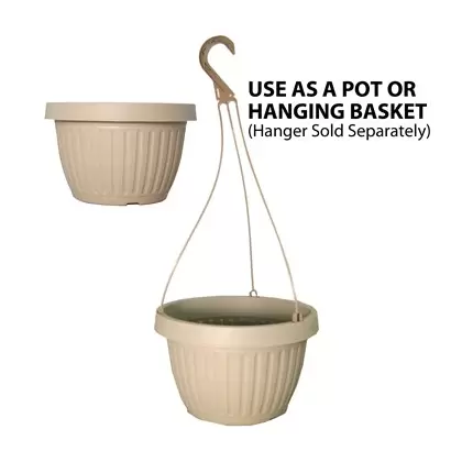 Grower Select 10.50 Combo Pot With Dish Mocha 50/CS 40CS/PL
