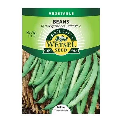 Beans, KY Wonder Brown Pole - 10 Gram