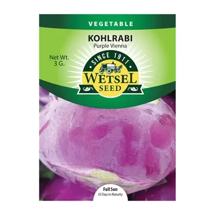 Kohlrabi, Purple Vienna - 3 grams