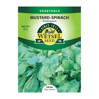 Mustard-Spinach, Tendergreen - 4 grams