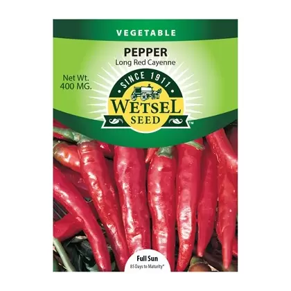 Peppers, Long Red Cayenne - 400 Mg