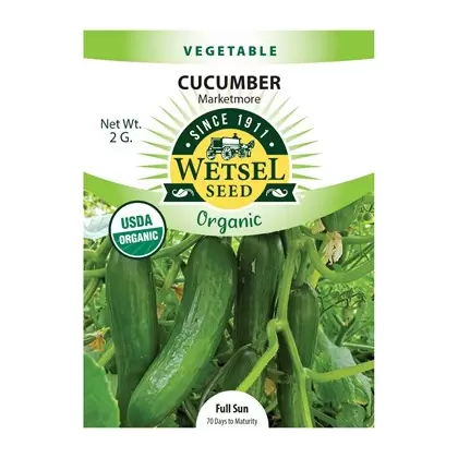 Organic Marketmore Cucumber - 2 Gram