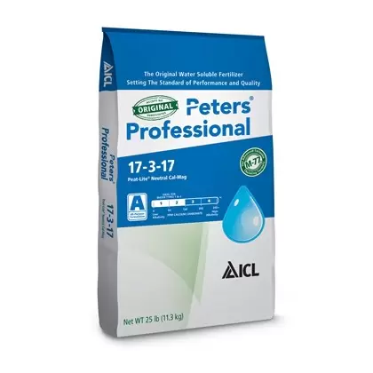 ICL Peters 17-3-17 Peat Lite Cal-Mag 25Lb (80/Pl) HAZ